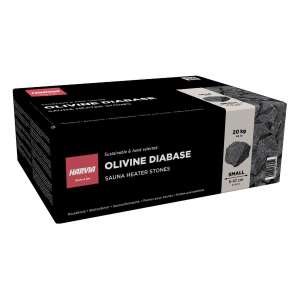 Pierres d’infusion pour sauna en diabase olivine Harvia