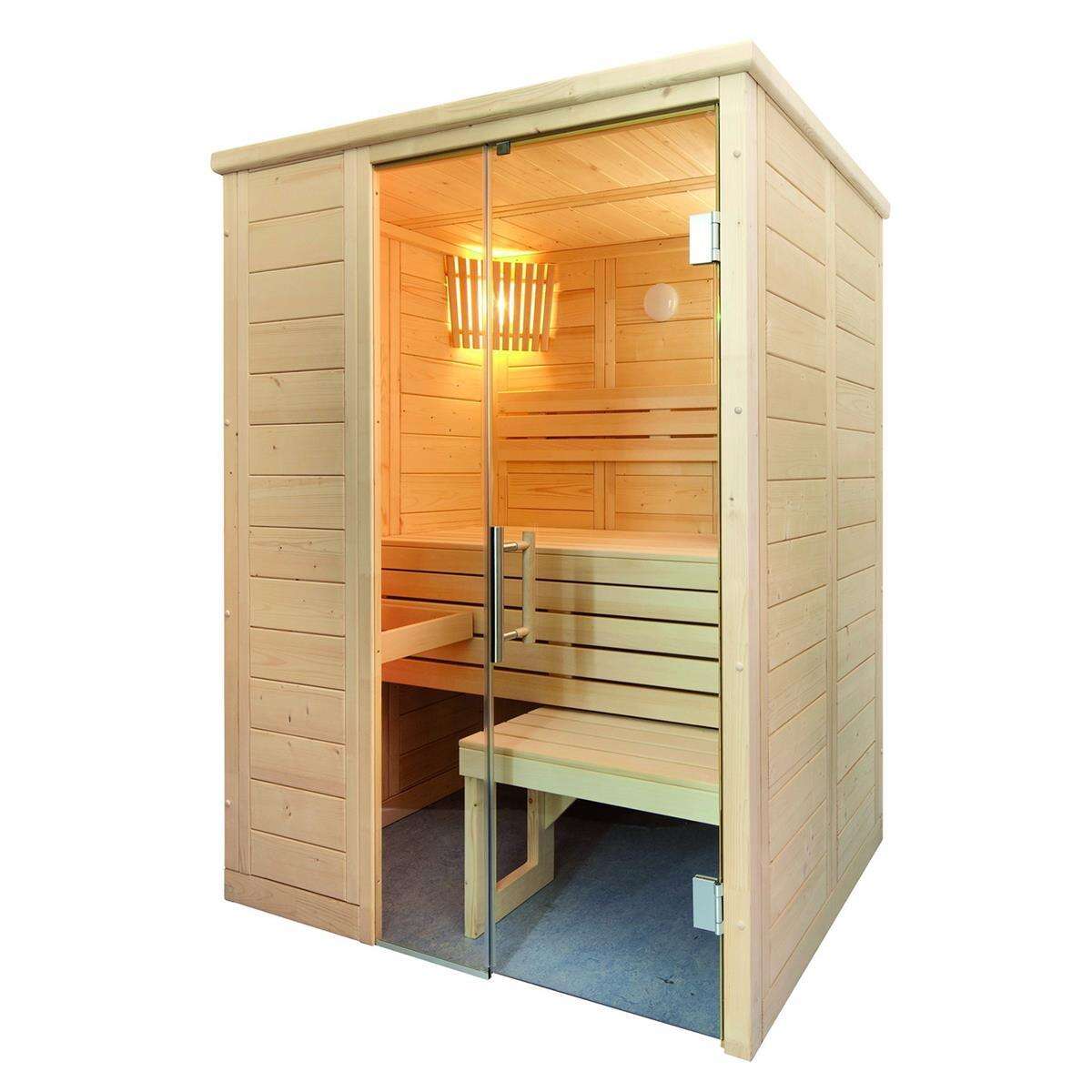 Saunakabine Alaska Mini 160x110x204 Cm box