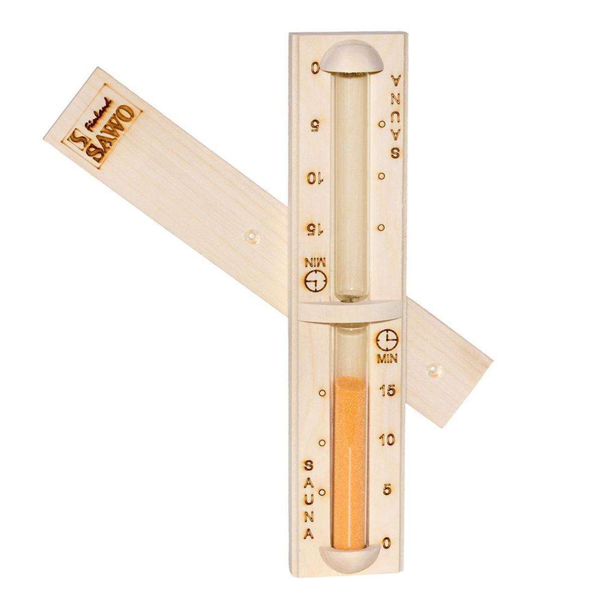 Sawo Sanduhr 550 mit orangefarbenem Sand box