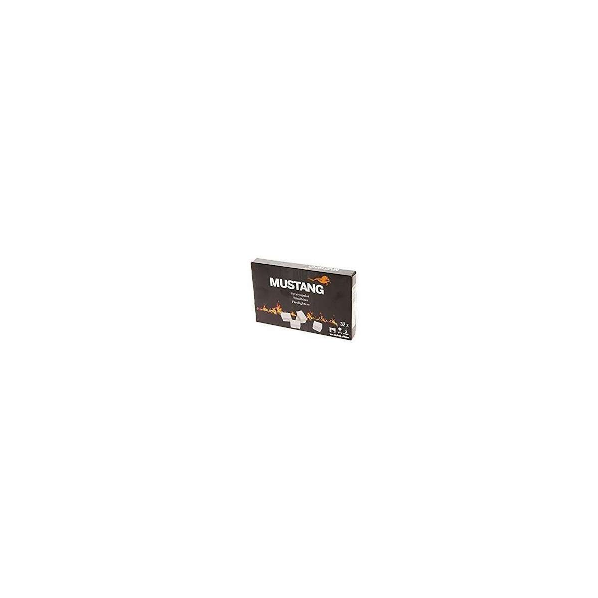 Mustang Firelighters 32pcs White box