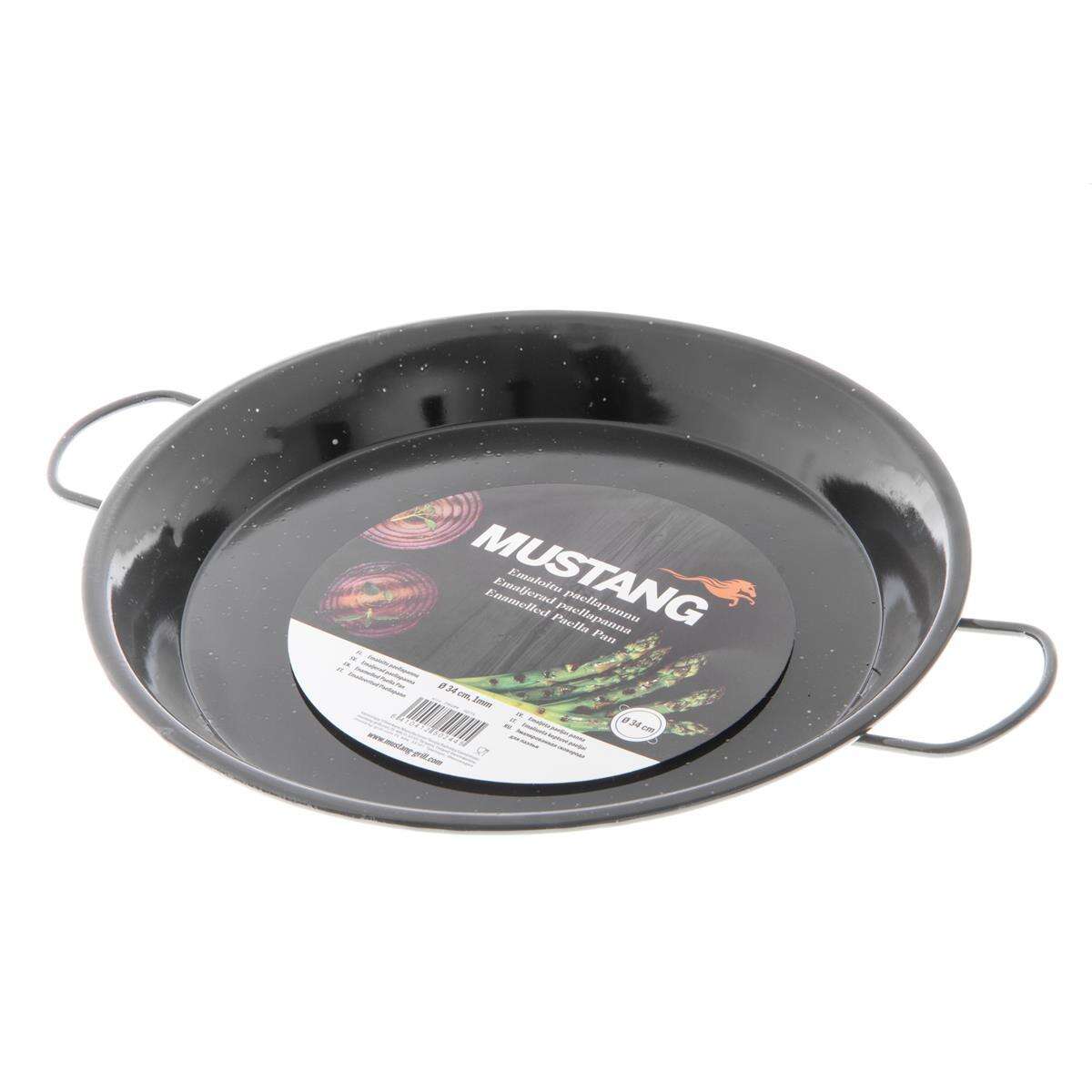 Mustang Paella Pfanne 34cm Emailliert Pa box