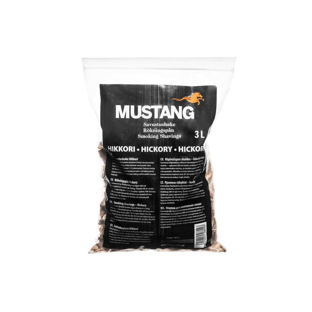 Mustang Räucherchips Hickory 3l box