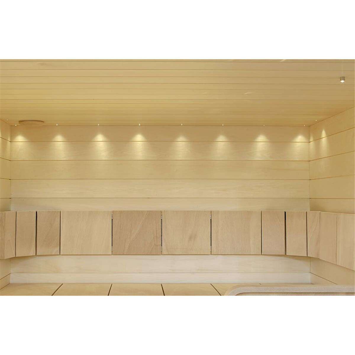 Luminous Glasfaserbeleuchtung für die Sauna