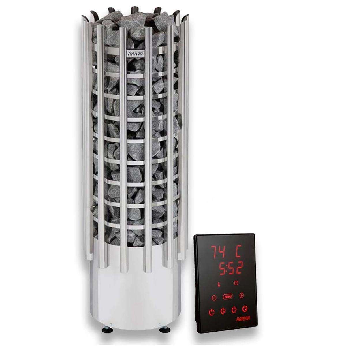 Set Harvia Glow TRT90E 9.0 Kw + Harvia X box