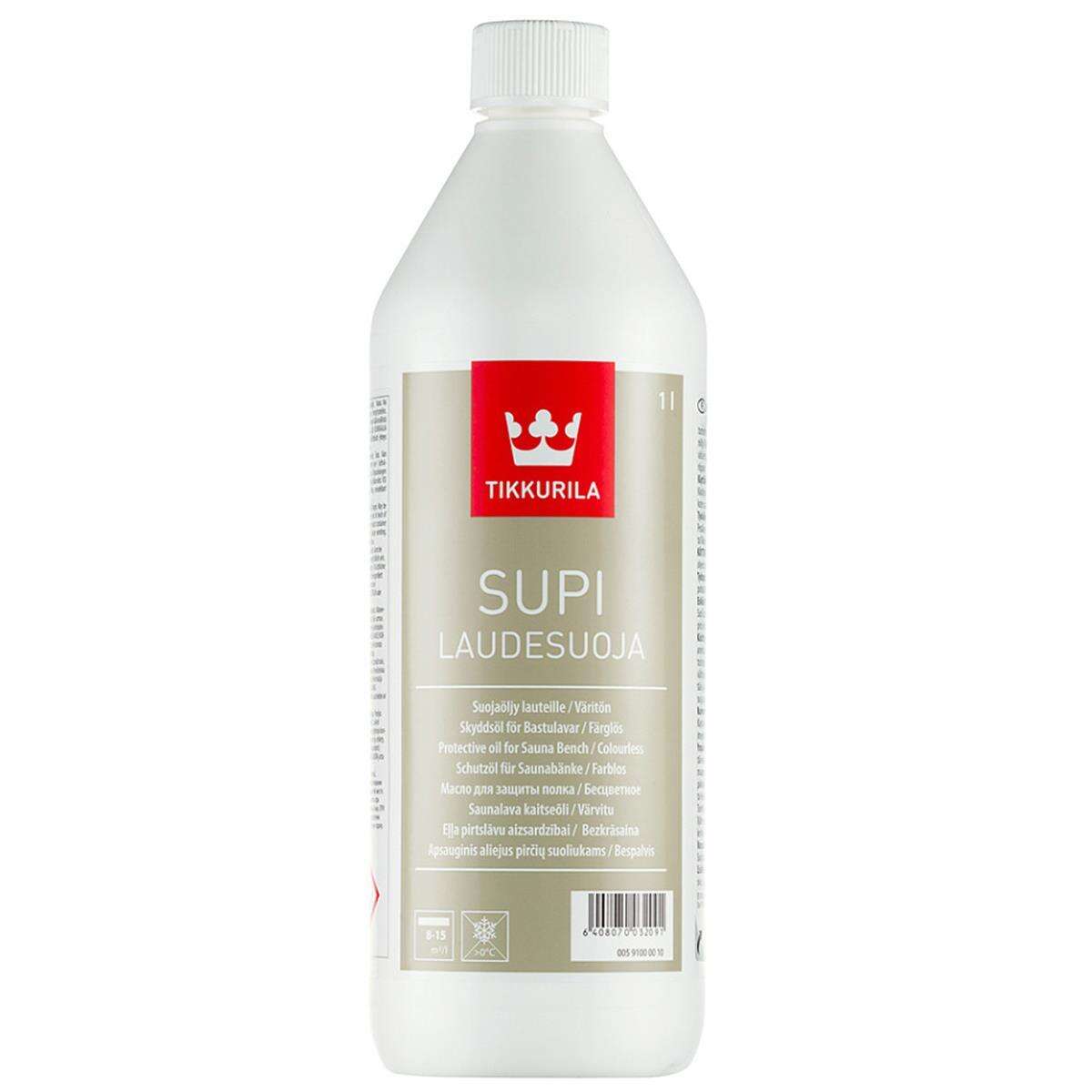 Tikkurila Supi Paraffinöl 1,0l box