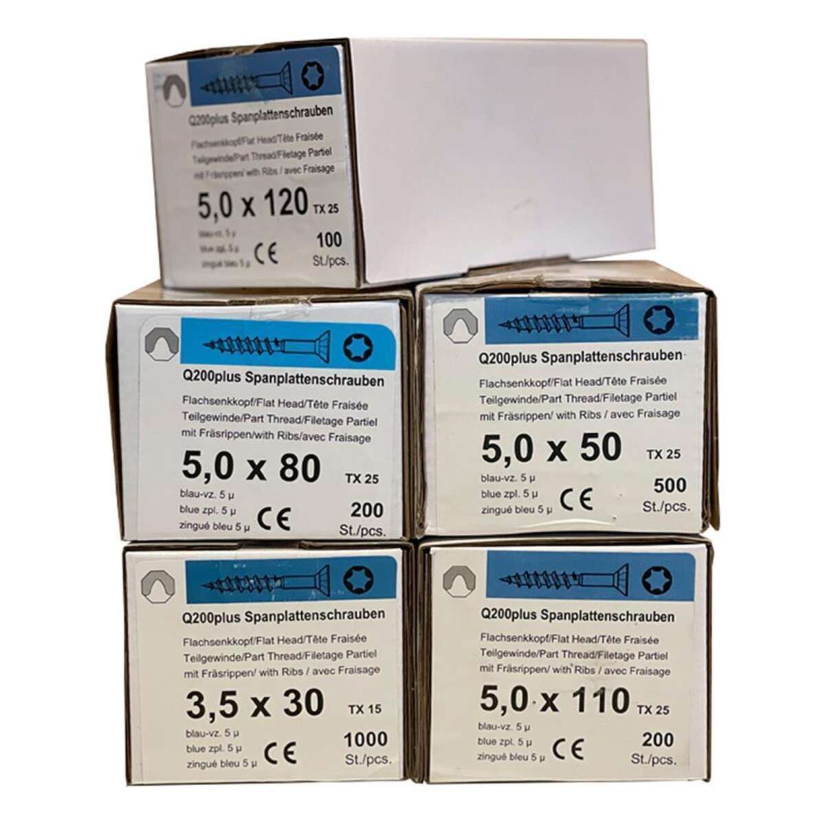 Vis Torx pour panneaux de particules box