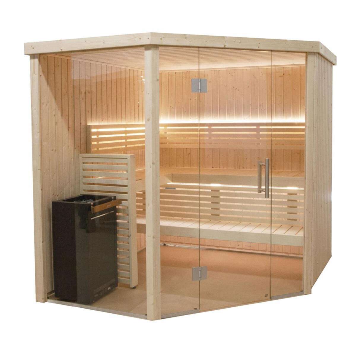 Cabine De Sauna Harvia Variant View Corn box