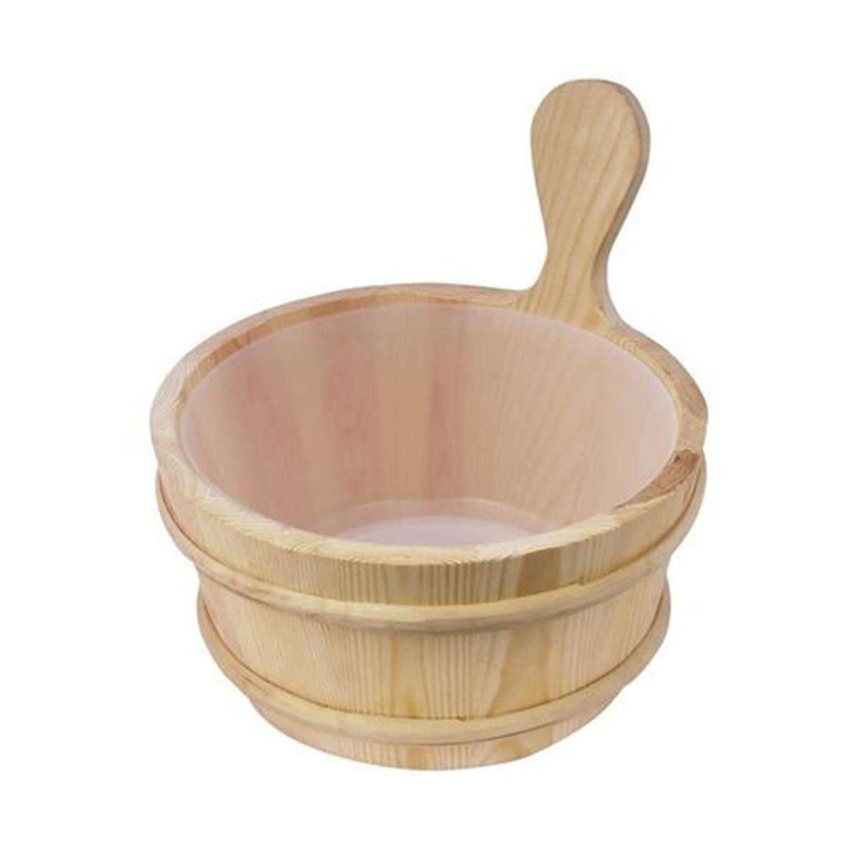 Seau en pin sawo 335-EP, 4L avec insert box