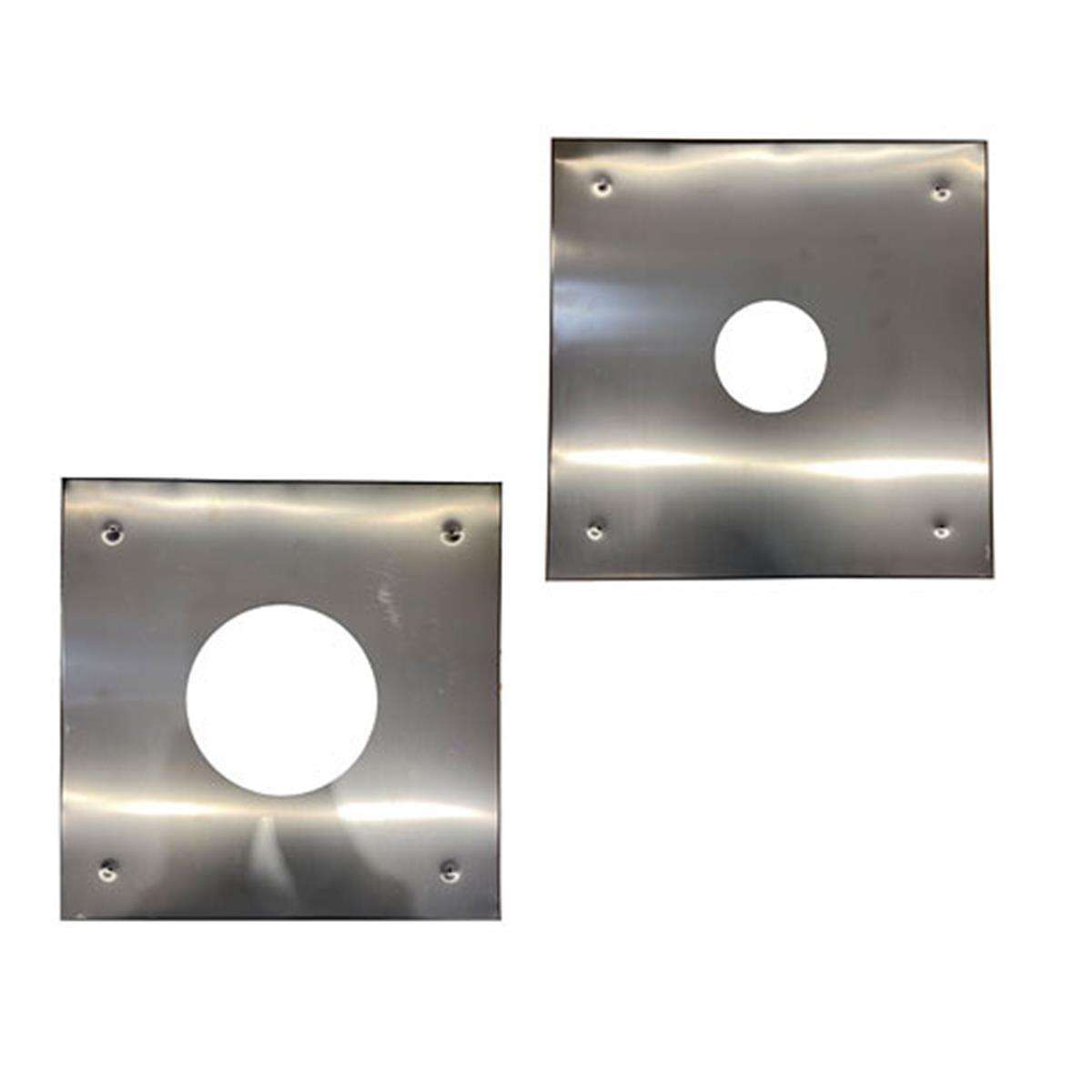Coupe-feu (feuille) 0,5 mm. Acier inoxydable AISI439 D115 / 