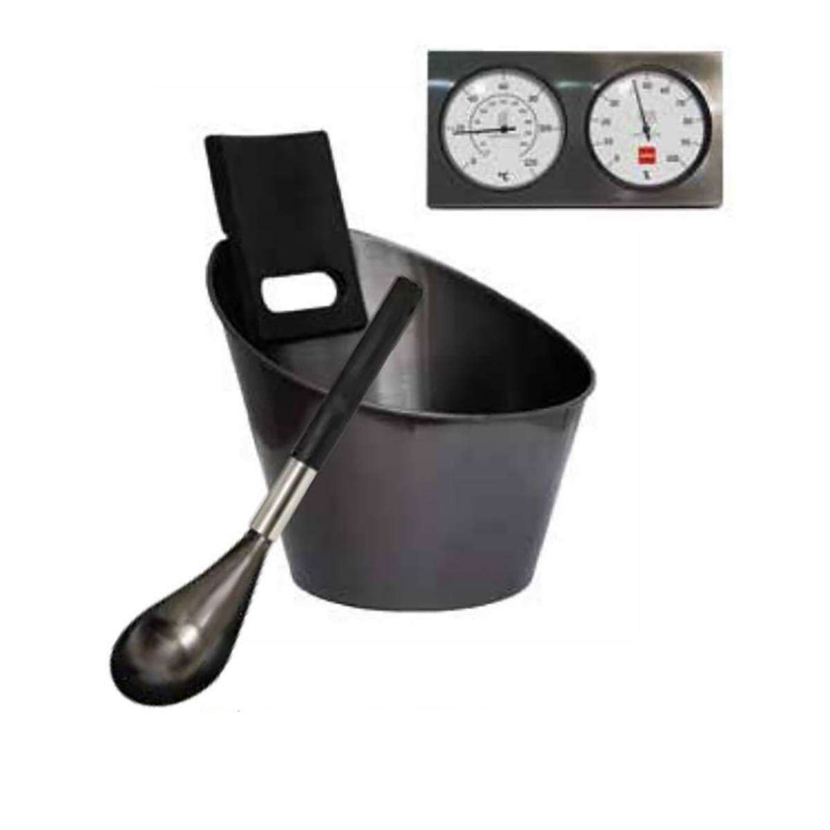 Harvia Kit D\Accessoires En Acier Noir