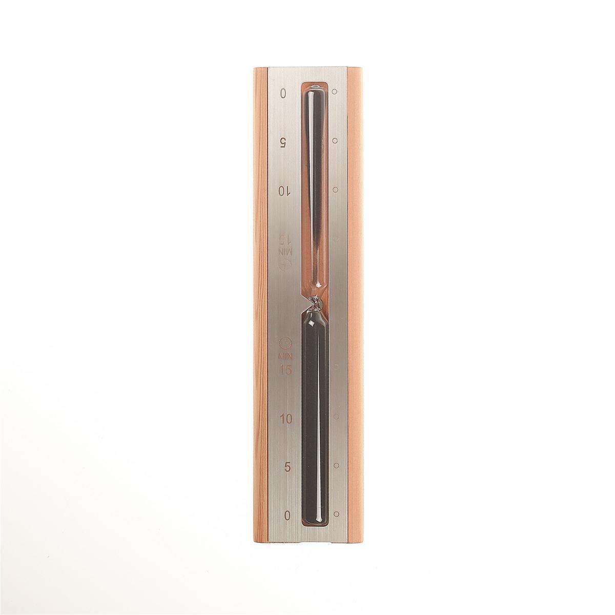 Sablier Amilano ZM15 avec sable noir | Métal-c&egrave