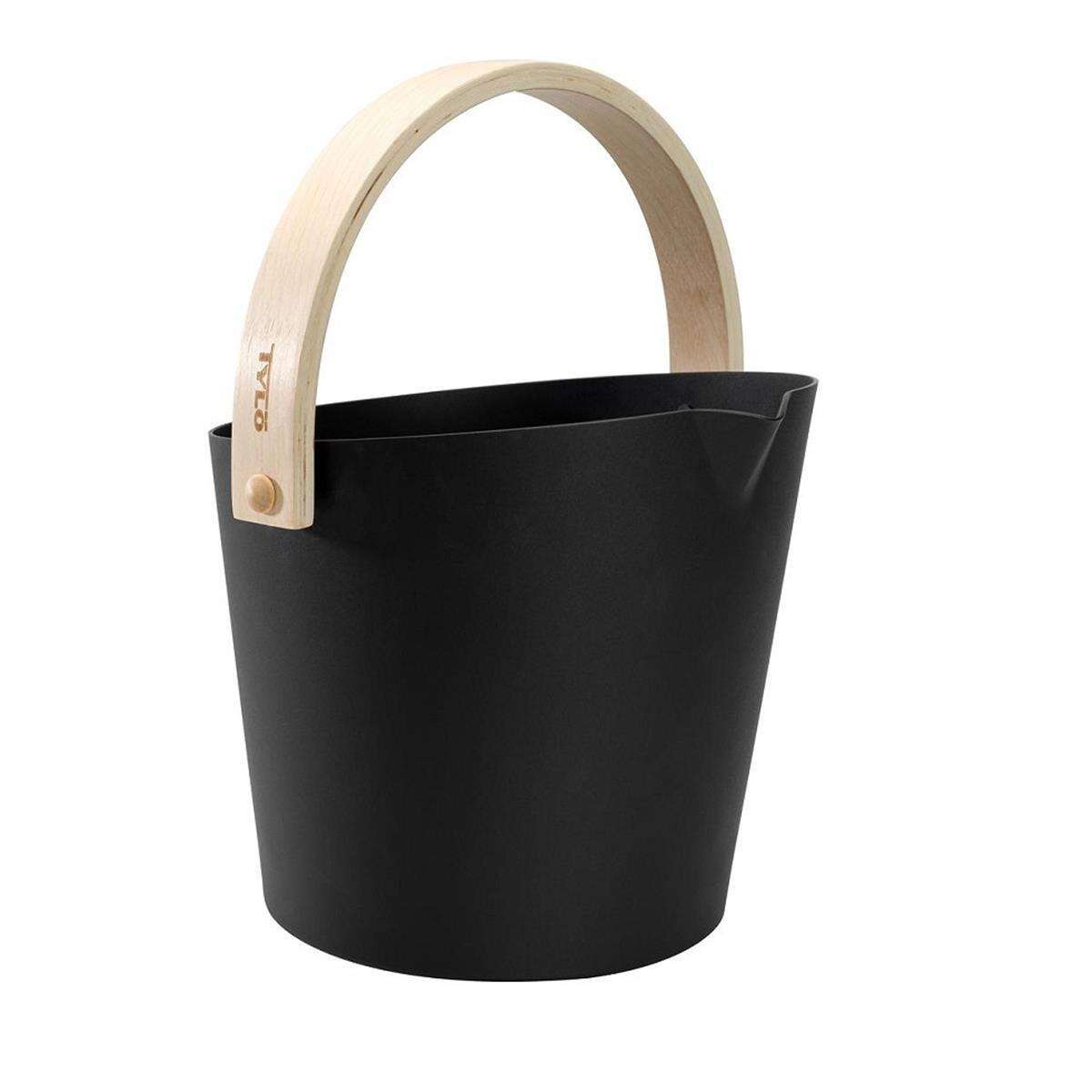Tylöhelo seau « brillant » 5l noir