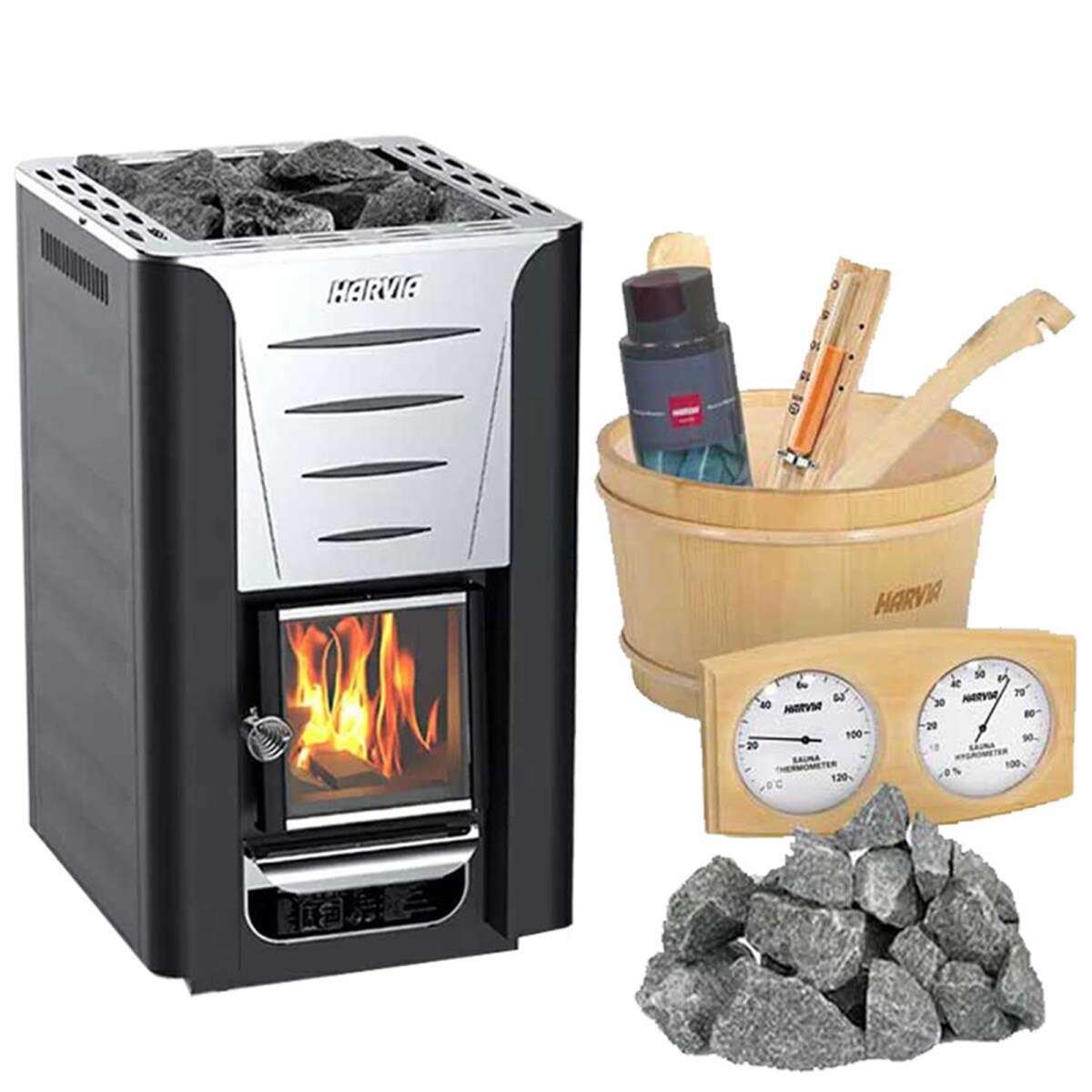 Poêle à bois pour sauna Har box