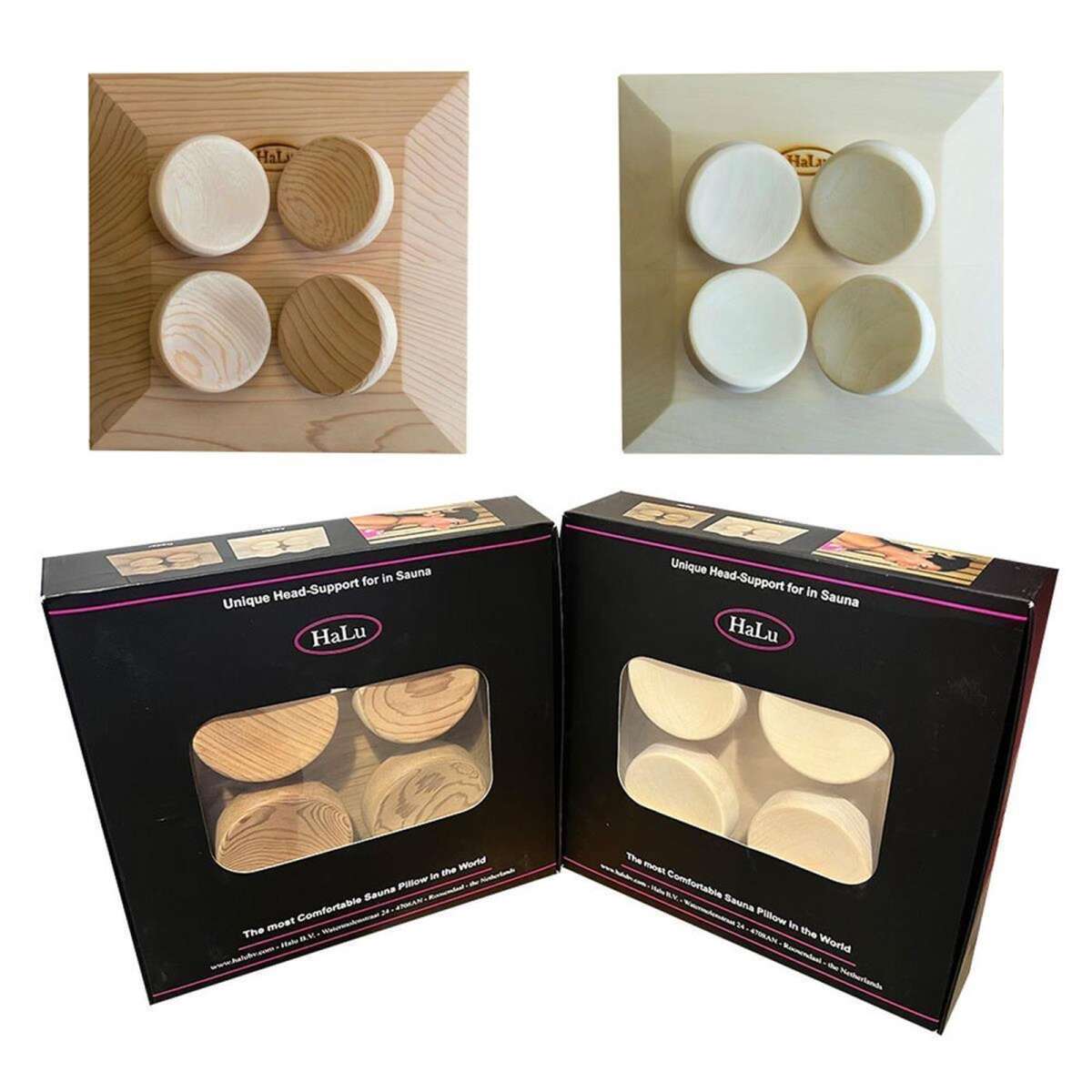 Geschenkbox HaLu Sauna mit ergonomischen box