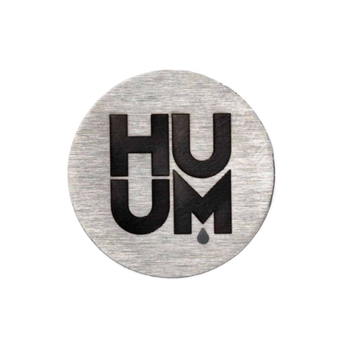 Logo du bouton de porte Huum Heater box