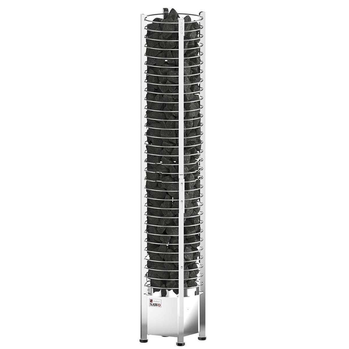 Sauna Poêle Électrique Sawo Tower Round Th3 n&e
