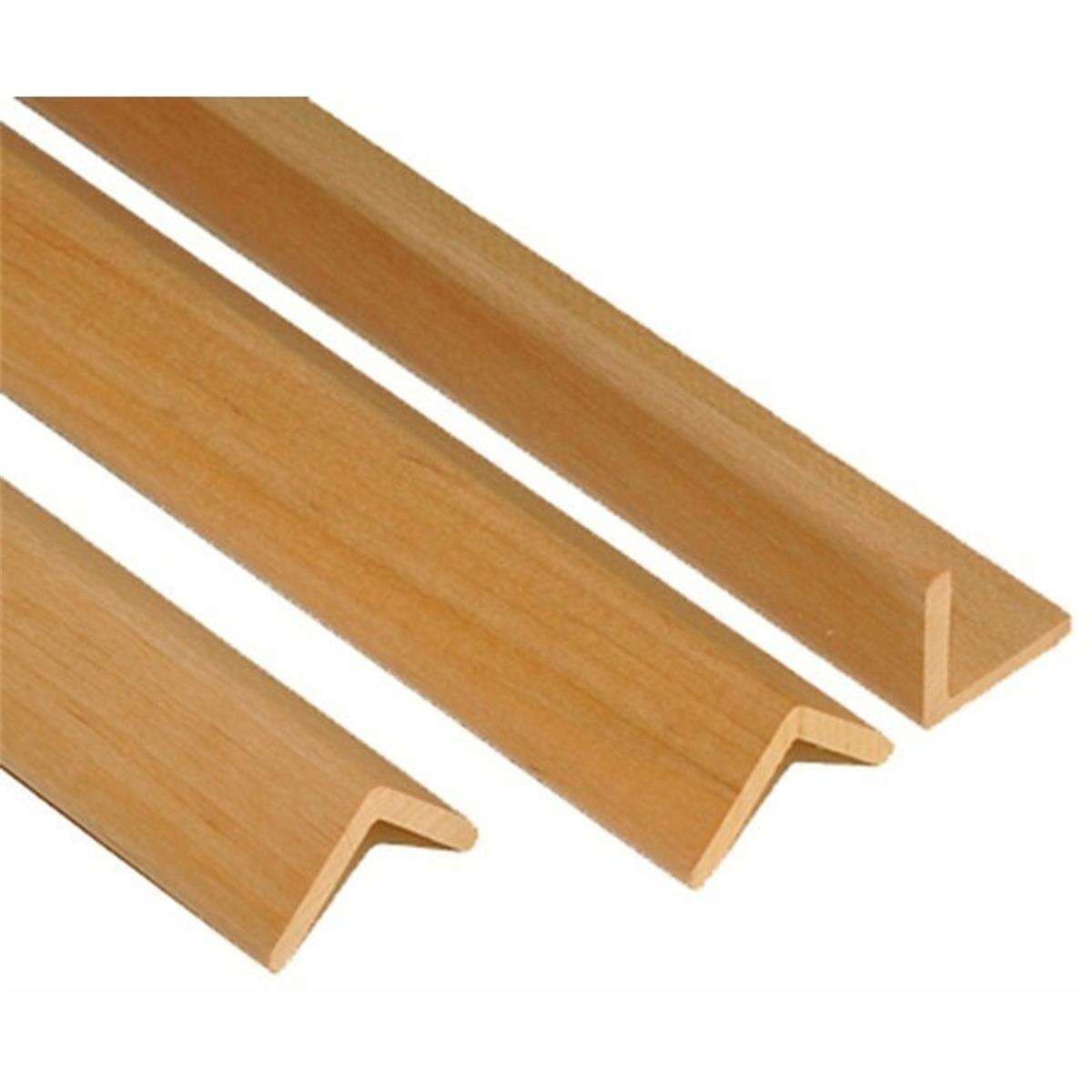 Cornière en bois daulne, de tremb box