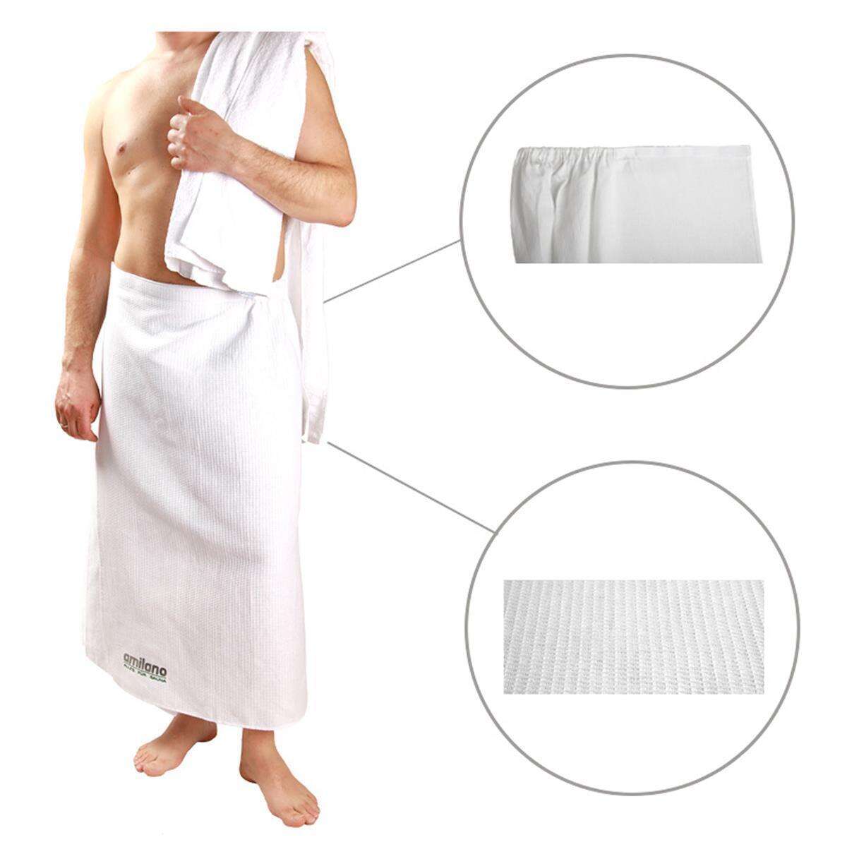 Amilano Serviette Pour Sauna 80x180  cm  box