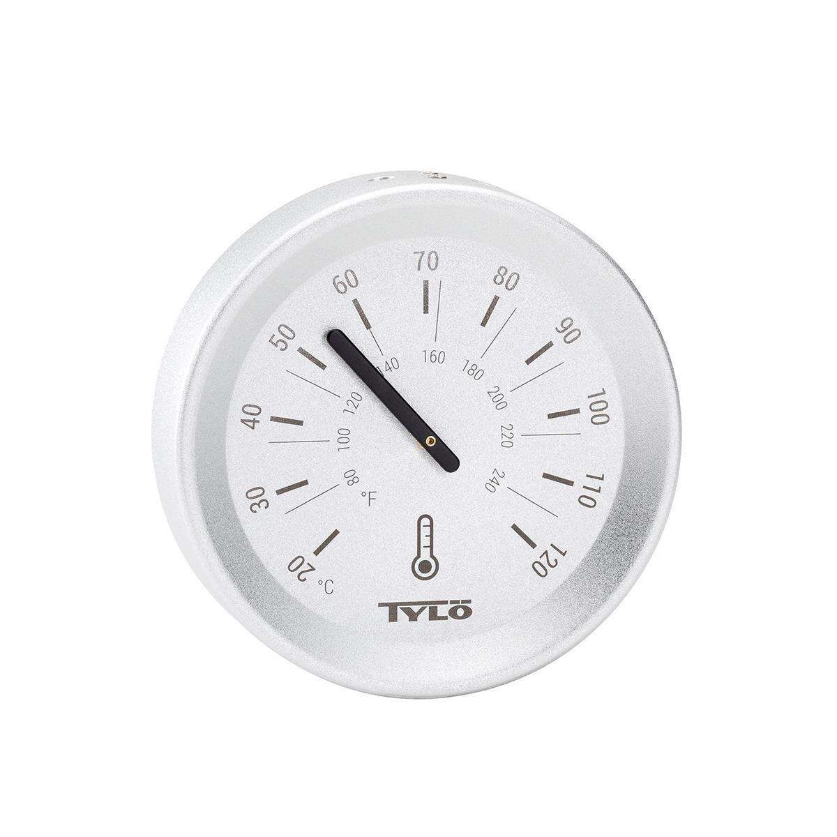 Tylöhelo Thermomètre "brillant" Silver