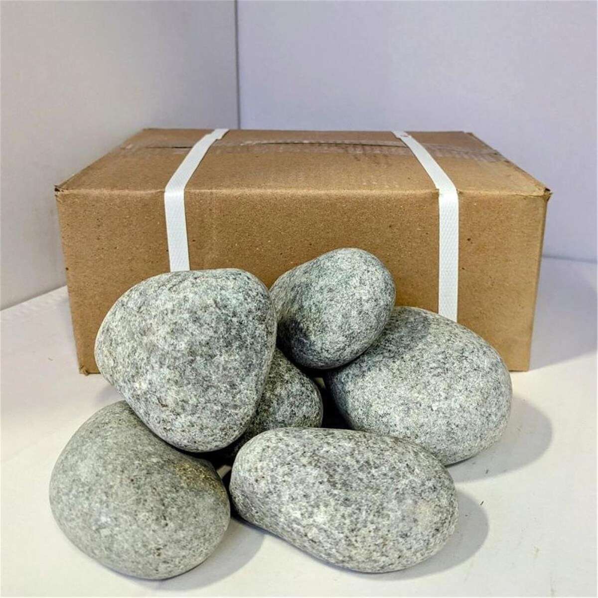Pierres Sauna Jadéite Arrondies 5 box