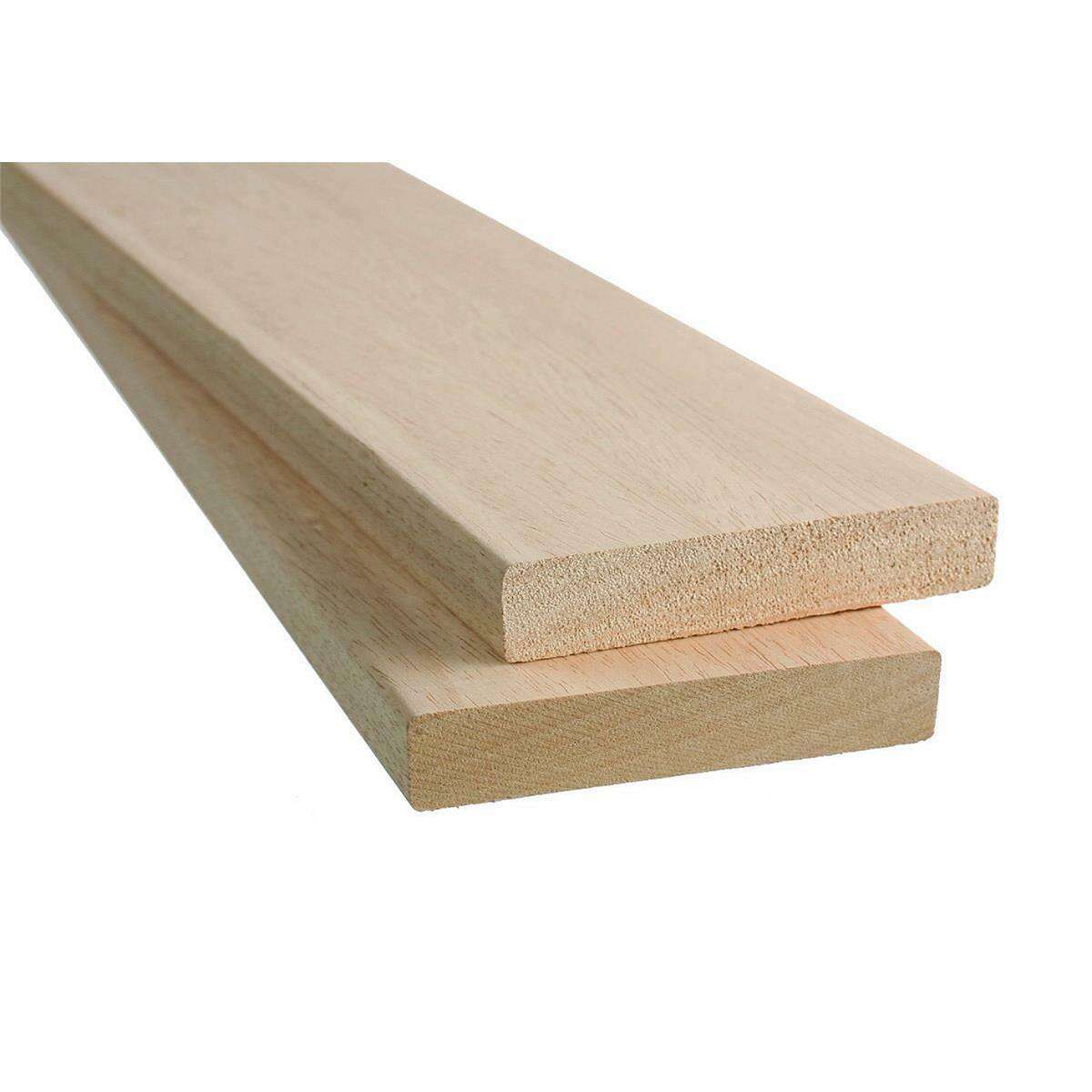 Abachi SaunaBanklatten A 25x95 Läng box