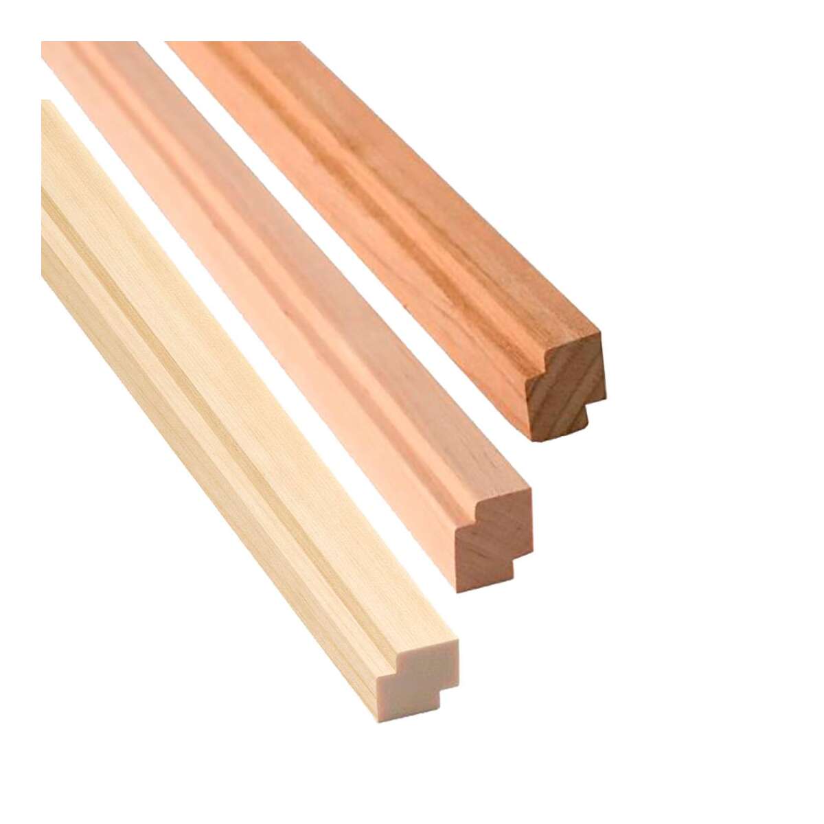 Eckleiste aus Espenholz, Erlenholz, Term box