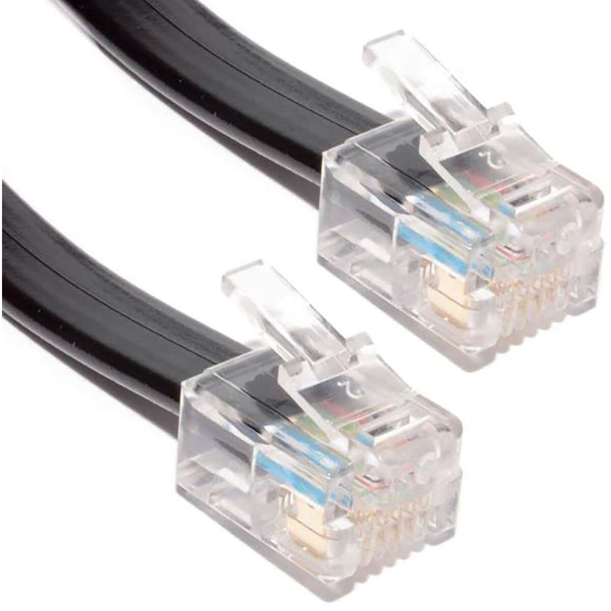Câble de connexion RJ10, 5 m noir box