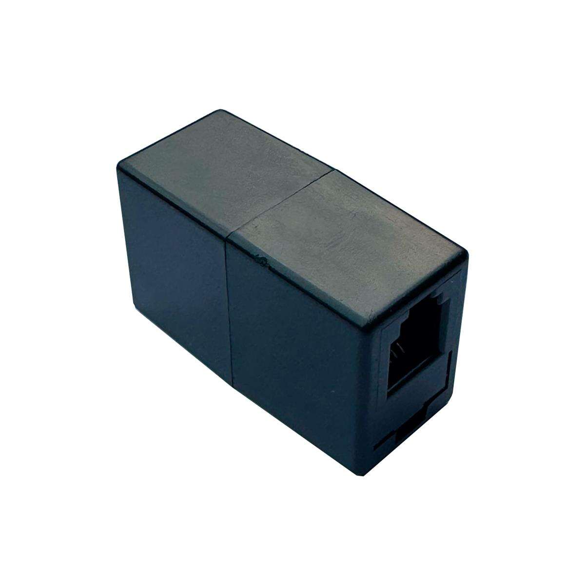 Couplage modulaire, prise / prise RJ10, noir