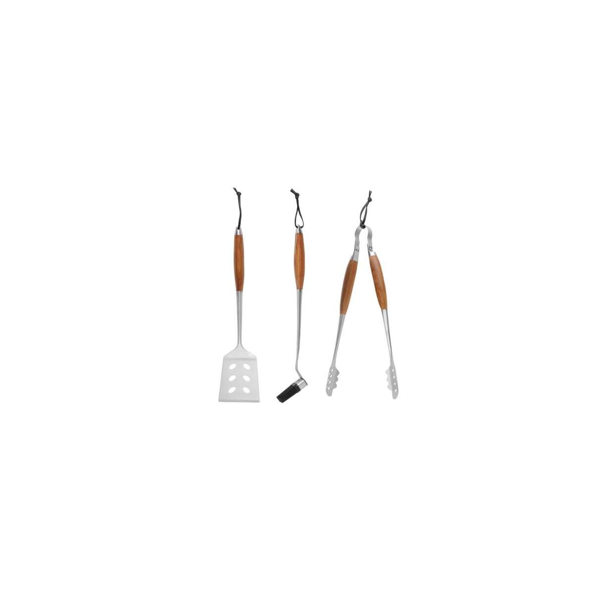 Grillbesteck im Holzkasten 633117, 3-teilig