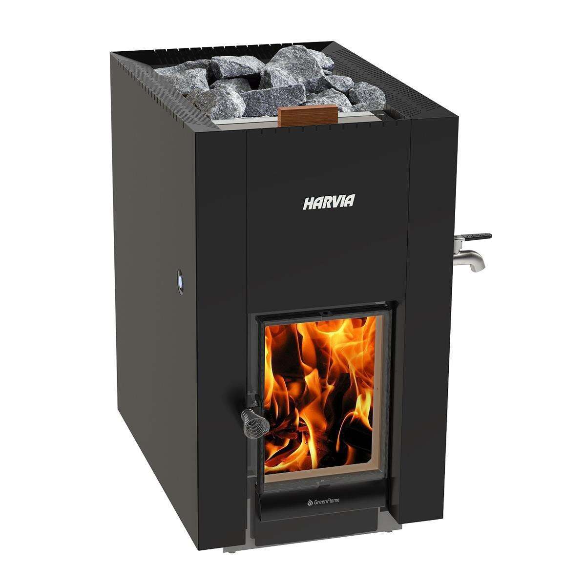 Poêle de sauna en bois Harvia Line box