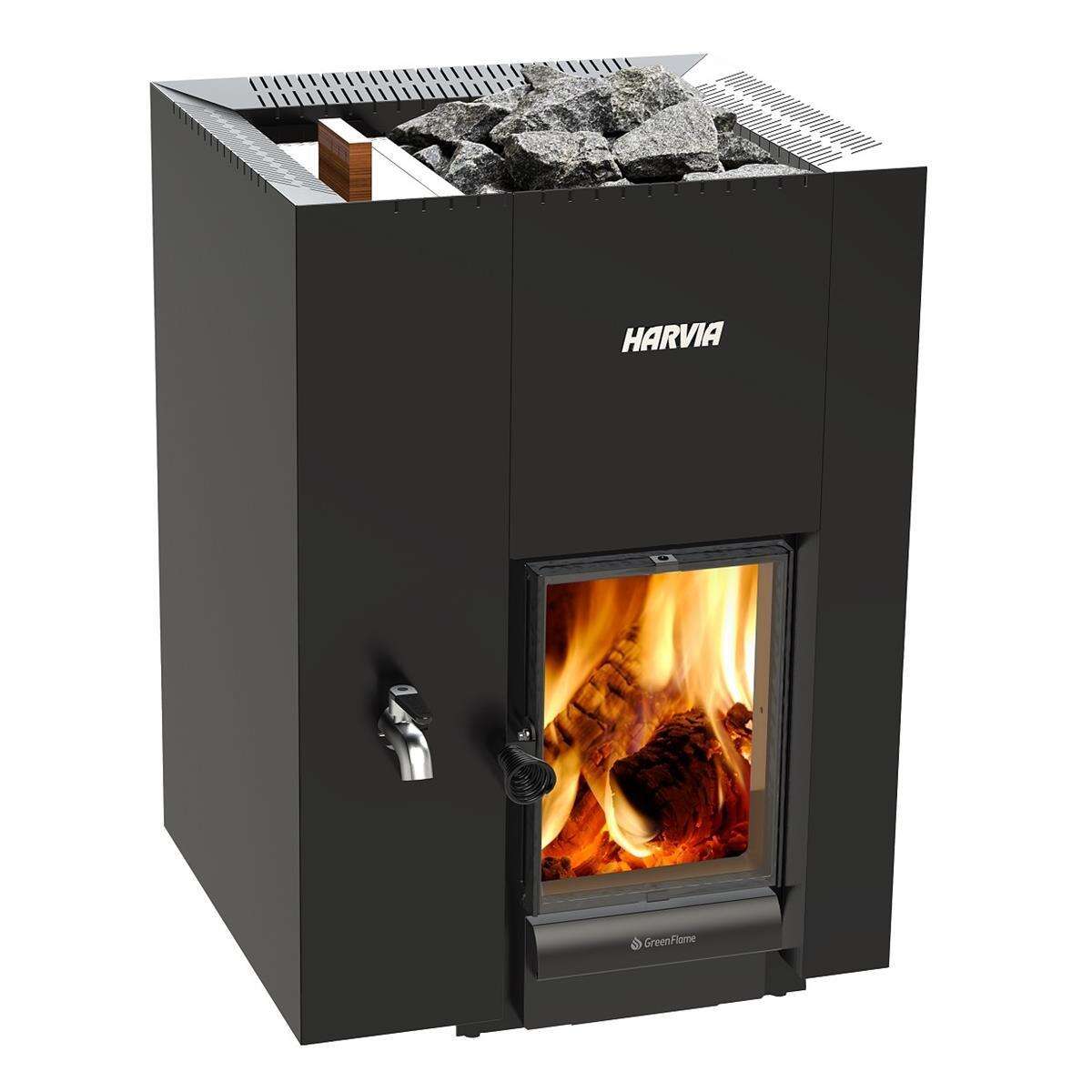 Poêle de sauna en bois Harvia Line box