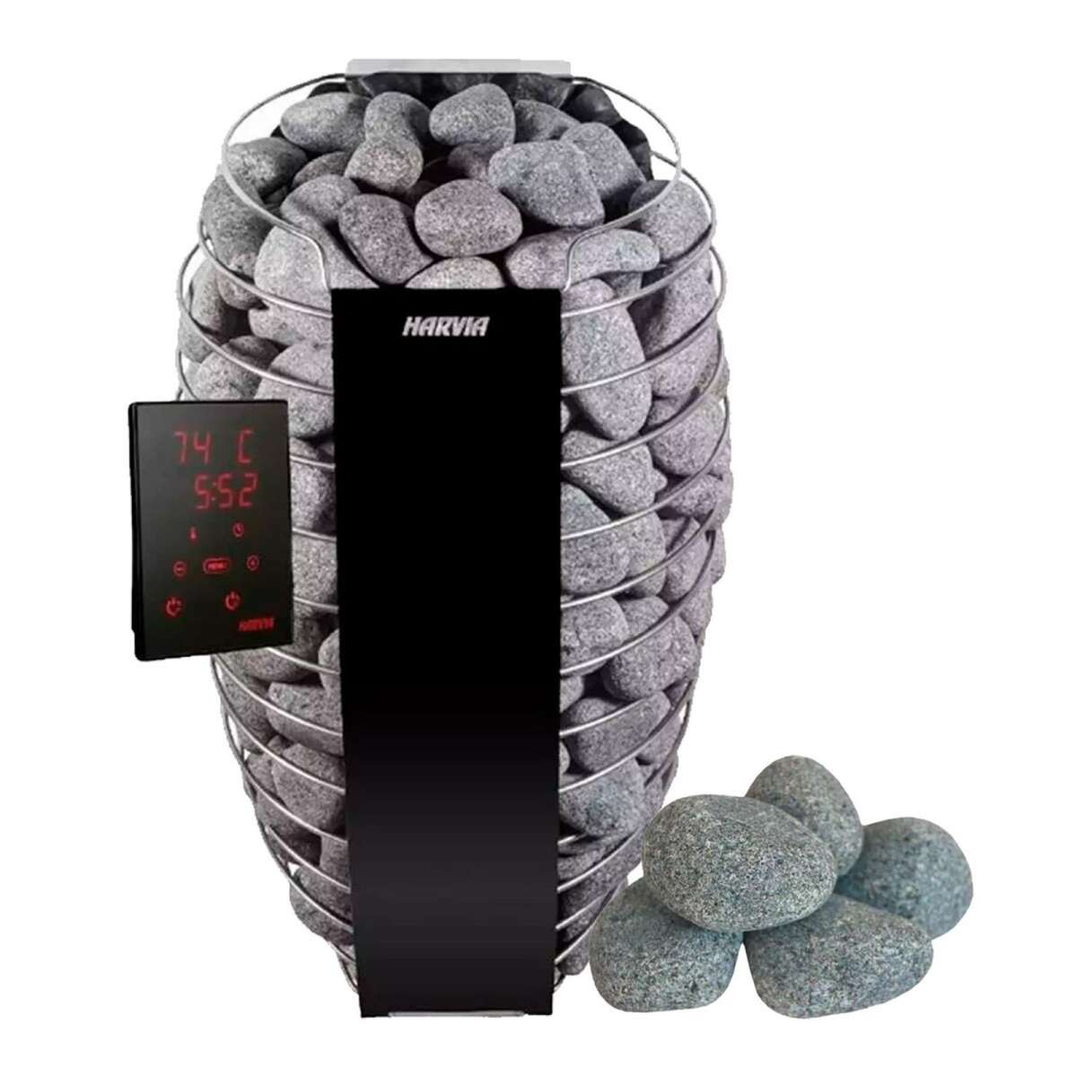 Set Poêles sauna Harvia Spirit WiFi - 9 kW et pierres