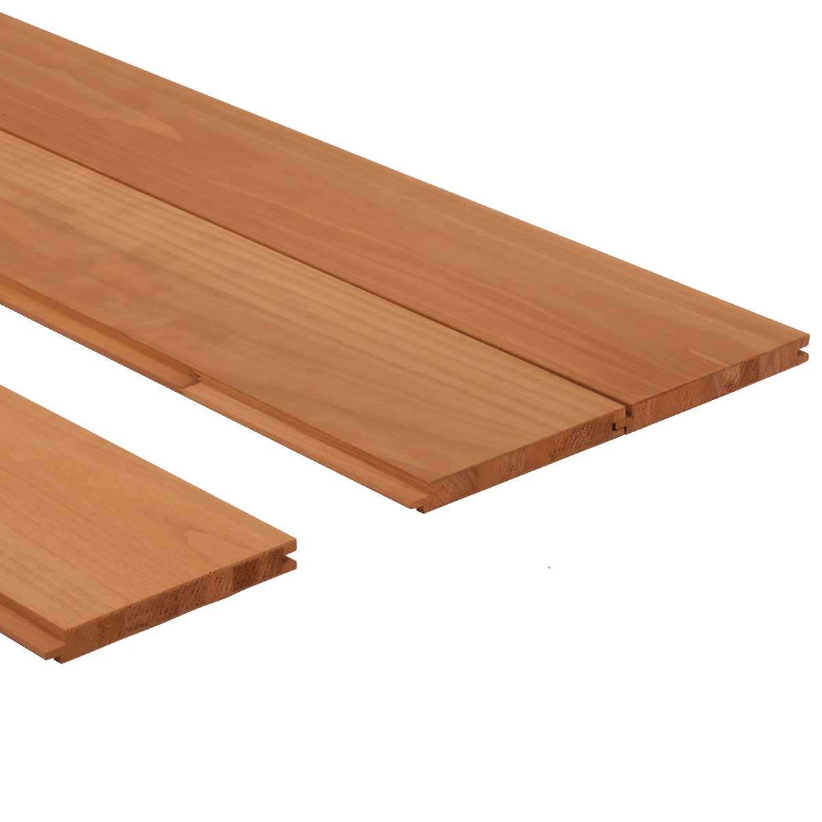 Bois profilé pour sauna en thermo box