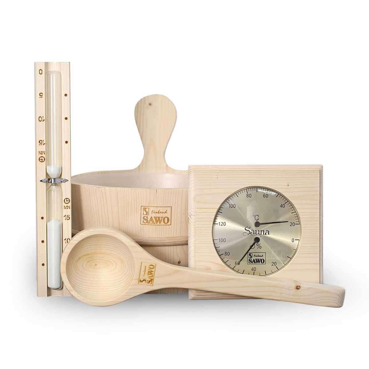 Sawo Premium Zubehör Saunaset ACC-S box