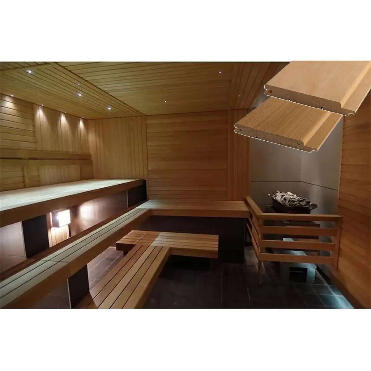 Exemple de profils de sauna de votre cho box